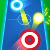 Thumbnail game - Air Hockey Glow: 2 Players