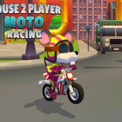 Mouse 2 Player Moto Racing
