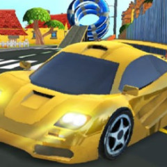 Cartoon Stunt Car