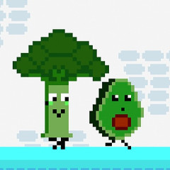 Cat Chef vs Fruits - 2 Player