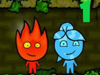 Fireboy And Watergirl [Level 6 FOREST TEMPLE] 