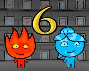 Fireboy And Watergirl [Level 6 WATER TEMPLE] 