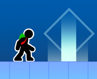 Stickman Maze Run