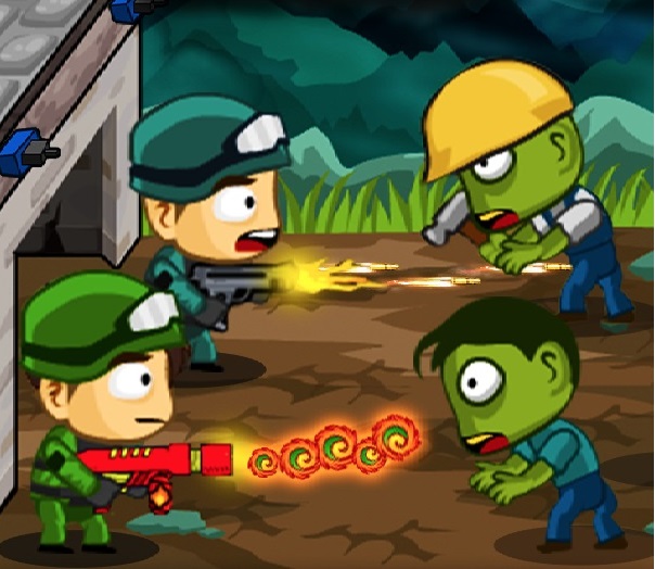 Zombie Parade Defense 4 - 4 Player Games